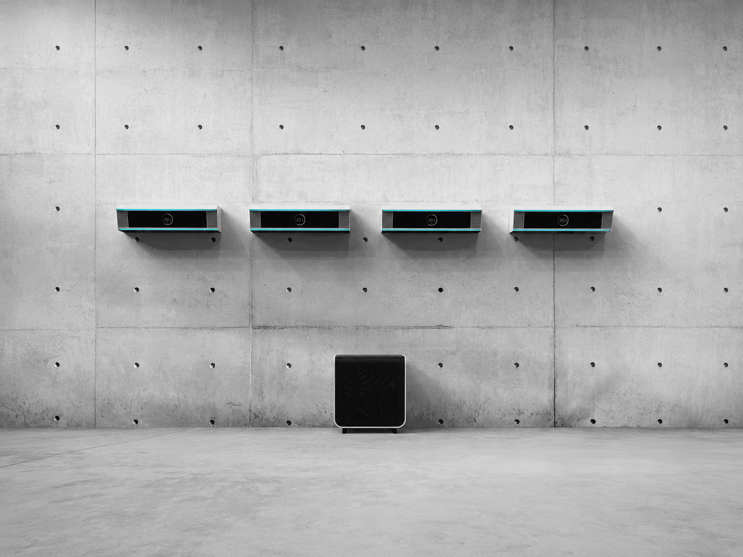 Atmos — one compressor, four indoor units