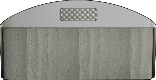 Built to retain heat.